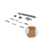 Kit Sistema Pf80 Standard de 40 A 80 Kg Médio Para Porta de Correr Perfil Rold