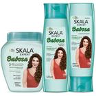 Kit skala babosa shampoo+condicionador+máscara