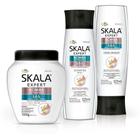 Kit Skala Bomba de vitaminas shampoo, condicionador e creme de tratamento