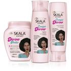 Kit Skala Potão shampoo, condicionador e creme de tratamento