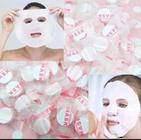 Kit skin care 24 máscaras desidratadas potinho e espátula básica