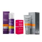 Kit skin care clareador antimanchas facial e corporal  (3 produtos)