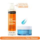 KIT Skin Care NEUTROGENA Facial Gel de Limpeza ACNE PROOFING 200ML + Hidratante HYDRO BOOST 50G