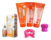 Kit Skin Care Vitamina C Cuidados Diários Cuidados Facial Limpeza de Pele