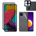 Kit Skin + Película Privacidade + Câmera Para Galaxy M53 5G