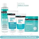 Kit Skincare Agua Micelar + Sabonete 150g + Esfoliante + Mascara Purified Skin Neutrogena
