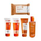 Kit Skincare Vitamina C Dermachem - anti-idade e clareador