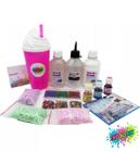 Kit Slime Minizinho E Neve Glitter Copo Estrelinha