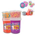 Kit Slime Unicornio Mix Gelele C/ Surpresa Cores - 2UN