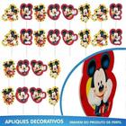 Kit Só Um Bolinho Festa Fácil Mickey Decoração Painel Mesa