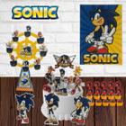 Kit Só Um Bolinho Sonic Decoração Aniversário Festa Em Casa