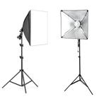 Kit Soft Box 50x70cm Com Bolsa De Transporte + Tripé 2m