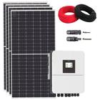 Kit Solar Canadian 799kWh/mês Inversor Híbrido 5kW 220V Deye - SUN21