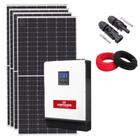 Kit Solar Canadian Monocristalino 333kWh/mês Inversor Carregador 3kW 48V/220V - SUN21