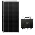 Kit Solar Monocristalino 146,4kWh/mês Canadian com Microinversor Techpower 2kW 220V