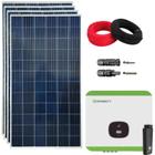 Kit Solar Policristalino 301kWh/mês com Inversor Growatt 1,5kW 220V - SUN21