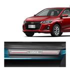 Kit Soleira Chevrolet Onix 2020 4 Portas Premium Carbono