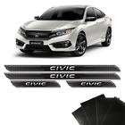 Kit Soleira Diamante Civic G10 2016/2018 Com Protetor De Porta - SPORTINOX