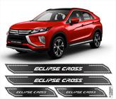 Kit Soleira Diamante Eclipse Cross 2019 Cromado Resinado