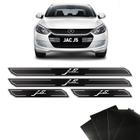 Kit Soleira Diamante Jac Motors J5 Com Protetor De Porta - SPORTINOX