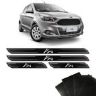 Kit Soleira Diamante Ka Novo Hatch Sedan E Protetor De Porta