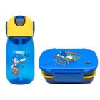 Kit Sonic: Garrafa Flip Térmica 400ml e Lunch Box Temática AA0430