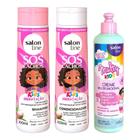 Kit SOS Kids - Shampoo, Condicionador e Creme Multifuncional