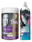 Kit Soul Power Big Black Cream 800g + Modeling Curls 315ml