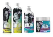 Kit Soul Power Creme Styling Modelador Cachos + 3 Produtos