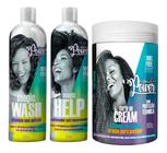 Kit Soul Power - Magic Wash E Help + Curly On Cream 800g