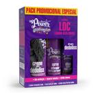 Kit Soul Power Texturizações Dedoliss Loc Creme Spray Óleo