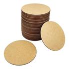 Kit Souplat Com 30 Unid De Madeira Mdf Apoio De Prato - Decore com Amor