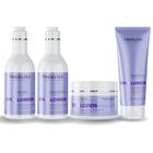 Kit spa dos loiros antiemborrachamento 4passo 1,2kg treeliss