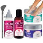 Kit Spa Dos Pés Calos E Calosidades Amaciante Esfoliante