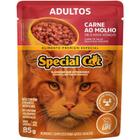 Kit Special Cat Sache Pra Gato Adulto Sabor Carne Caixa 20un