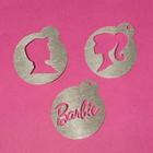 Kit Stencil Barbie Ken e Logo CMG31