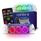 Kit Strobo Flash Beat Ir 2 Farois Color + Controle - Zendel