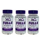 Kit supemento para fortalecimento e crescimento capilar fulls hair 60 capsulas (cada um) - WD PROFESSIONAL