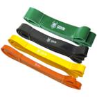 Kit Super Band 4 Intensidades Elasticos Para Treino Odin Fit