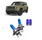 Kit Super Branca JEEP RENEGADE ANO 2016 a 2019 Efeito Xênon