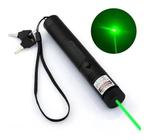 Kit super caneta laser pointer verde 7500mw 35km