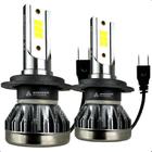 Kit super Led Farol ultra branco 6500K 36W Par de Lâmpada 12v Y3 - modelos H1 H3 H7 H8 H11 H27