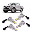 Kit Super Led L200 Triton 2008 2009 2010 Farol E Milha 6000K - Imports