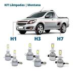 Kit Super Led Montana - Farol Alto, Baixo E Milha