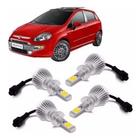 Kit Super Led Punto 2008 2009 2010 2011 Farol E Milha 6000K