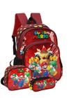 Kit Super Mario Bros Mochila + Lancheira + Estojo Triplo Vm