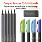 Kit Supersoft Faber-Castell Cores Frias Com 10 Itens