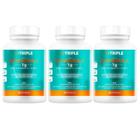 Kit Suplemento Alimentar C-Triple Vitamina C Com 3 Potes De 30 Comprimidos Cada