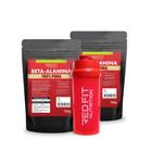 Kit Suplemento em Pó Red Fit Nutrition 100% Puro Importado C/ Laudo Kit Beta-Alanina 500g ( 2 Unidades )