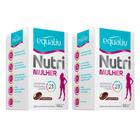 Kit Suplemento Polivitamínico Equaliv Nutri Mulher 60